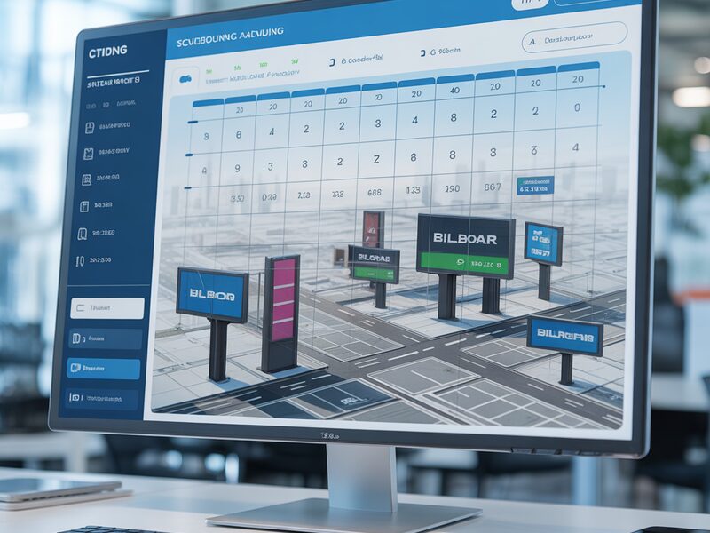 Order Planning System for Advertising Stands
